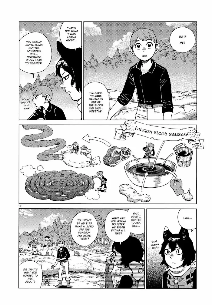 Delicious in Dungeon Chapter 95 image 12_optimized